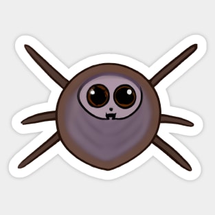 Cute Spider Drawing Sticker